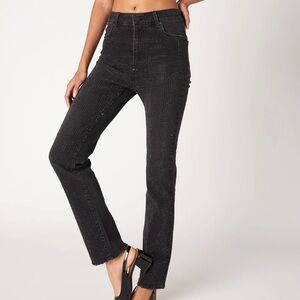 NWT Blank NYC Sassy Lexington Black  Jeans Size 25